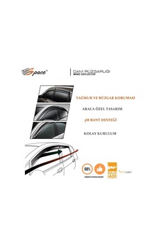 Cam Rüzgarlığı 1.2Mm Dacia-Sandero 4'Lü Set -Caru349