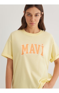 Mavi - Mavi Logo Baskılı Sarı Tişört 1600843-71315 Sarı Mavi - Mavi Logo Baskılı Sarı Tişört 1600843-71315 Sarı