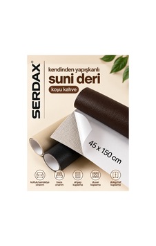 Extra Yapışkanlı Suni Deri Koyu Kahve 45 150 Cm Kahverengi Kahverengi Extra Yapışkanlı Suni Deri Koyu Kahve 45 150 Cm Kahverengi Kahverengi