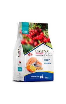 Carni Life Somon Portakal ve Kızılcıklı Kısırlaştırılmış Yetişkin Kedi Maması 5 KG