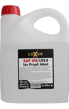 Luxor Kimya Saf İpa %99.9 İzopropil Alkol 3 L Luxor Kimya Saf İpa %99.9 İzopropil Alkol 3 L