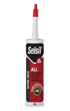 Selsil Ultra Tack Yapıştırıcı 290 ML Selsil Ultra Tack Yapıştırıcı 290 ML