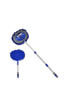 Carub Oto Yıkama Fırçası Mop Saplı Profesyonel Mavi 90cm Br0922583 Carub Oto Yıkama Fırçası Mop Saplı Profesyonel Mavi 90cm Br0922583