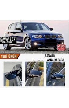 E87 Batman Yarasa Ayna Kapağı Piano Black Abs / 2004-2011 E87 Batman Yarasa Ayna Kapağı Piano Black Abs / 2004-2011