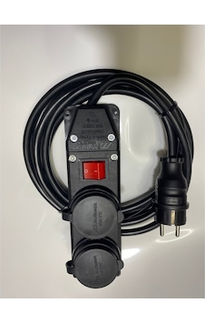 Mutlusan 2 li Anahtarlı Priz 3x1.5 mm Uzatma 5 (Beş) M,