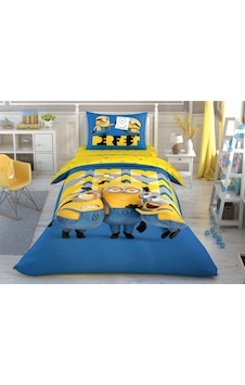 Taç Minions Perfect Tek Kişilik Nevresim Takımı Taç Minions Perfect Tek Kişilik Nevresim Takımı