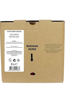 Eyüp Sabri Tuncer 68 Derece Beyaz Çay Kolonyası Bag in Box 5 L