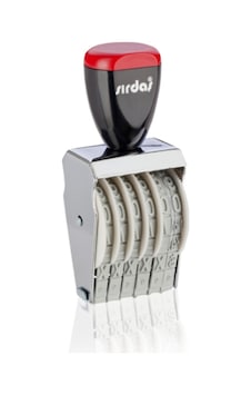 Sırdaş Numaratör Elle Çevirmeli 6 Hane 9 Mm 1596 (506040891)