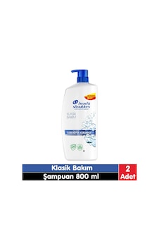 Head&shoulders Klasik Bakım Şampuan 800 Ml 2 Adet Tüm Saç Tipleri Head&shoulders Klasik Bakım Şampuan 800 Ml 2 Adet Tüm Saç Tipleri