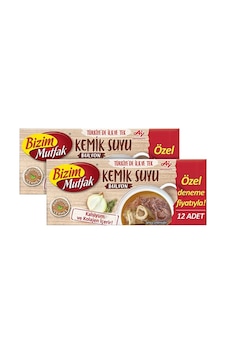 Bizim Mutfak Kemik Suyu Bulyon 2'li Paket Bizim Mutfak Kemik Suyu Bulyon 2'li Paket