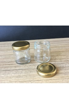105 Adet 40 Cc Cam Kavanoz Gold Kapak Hediyelik Hobi Düğün Nişan Mini Kavanoz 105 Adet 40 Cc Cam Kavanoz Gold Kapak Hediyelik Hobi Düğün Nişan Mini Kavanoz
