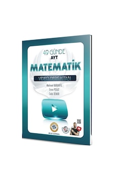 Bilgi Sarmal Ayt Matematik 49 Günde Video Ders Kitabı Bilgi Sarmal Ayt Matematik 49 Günde Video Ders Kitabı