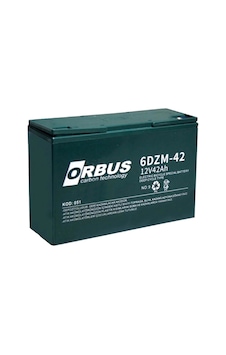Orbus 6-dzm-42 12v 42 Ah Elektrikli Bisiklet Aküsü