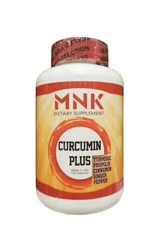 Mnk Curcumin Plus Turmeric Propolis Cinnemon 120 Kp
