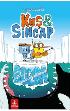 Kuş Ve Sincap Buzda / James Burks Kuş Ve Sincap Buzda / James Burks