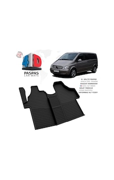Mercedes Vito W639 4d Araca Özel Havuzlu Kauçuk Paspas 2004-2014