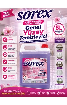Sorex Genel Temizlik Çok Amaçlı Temizleyici 5 L