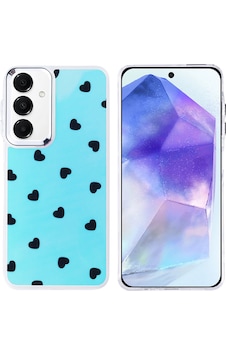 Galaxy A35 Kılıf Airbag Tasarımlı Zore Hadra Kapak Kalp Galaxy A35 Kılıf Airbag Tasarımlı Zore Hadra Kapak Kalp