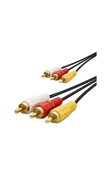 Büro Ev Ofis Ses Sistemi İçin 10mt Siyah 3rca Golden Kablo Büro Ev Ofis Ses Sistemi İçin 10mt Siyah 3rca Golden Kablo