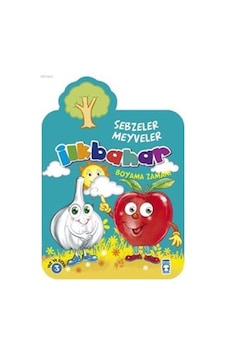 Sebzeler Meyveler - İlkbahar Boyama Zamanı - Timaş