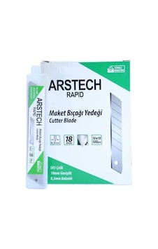 Arstech Ars100501 Maket Bıçağı Yedek 18 Mm Rapid Tip 0.50 Mm 1476 Arstech Ars100501 Maket Bıçağı Yedek 18 Mm Rapid Tip 0.50 Mm 1476