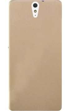 Sony Xperia C5 Kılıf Zore Premier Silikon Kapak Gold Sony Xperia C5 Kılıf Zore Premier Silikon Kapak Gold