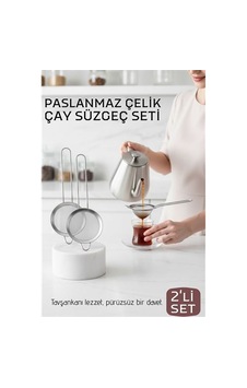 Zenvac Klasik Çay Süzgeci 304 Paslanmaz Çelik 2 Adet 721306 Zenvac29 Renkli Zenvac Klasik Çay Süzgeci 304 Paslanmaz Çelik 2 Adet 721306 Zenvac29 Renkli
