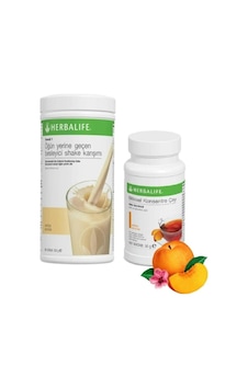 Herbalife Vanilyalı Besleyici Shake Karışımı 100 G + Şeftali Aromalı Bitkisel Çay Karışımı 50 G Herbalife Vanilyalı Besleyici Shake Karışımı 100 G + Şeftali Aromalı Bitkisel Çay Karışımı 50 G