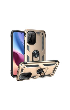 Xiaomi Redmi K40 Kılıf Zore Vega Kapak Gold Xiaomi Redmi K40 Kılıf Zore Vega Kapak Gold