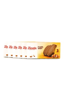 Fiorella Crunch Çikolatalı Gofret 20 Gr. 3 lü 6 lı Paket Fiorella Crunch Çikolatalı Gofret 20 Gr. 3 lü 6 lı Paket