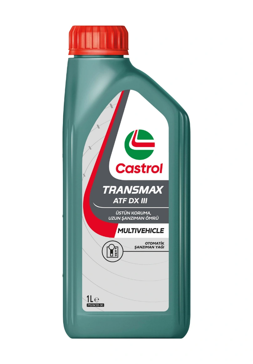 Castrol TRANSMAX ATF DX III Multivehicle Şanzıman Yağı 1 L Castrol TRANSMAX ATF DX III Multivehicle Şanzıman Yağı 1 L