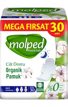 Molped Pure & Soft Gece Ultra Mega Fırsat Paketi 30'lu