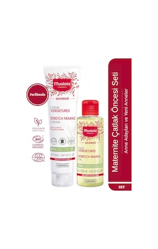 Mustela Maternite Çatlak Öncesi Seti - Çatlak Kremi & Yağı Mustela Maternite Çatlak Öncesi Seti - Çatlak Kremi & Yağı