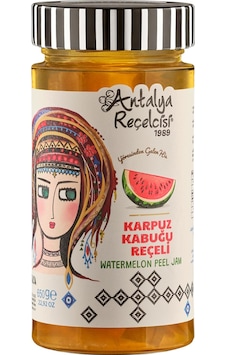 Antalya Reçelcisi Karpuz Kabuğu Reçeli 650g Yörük Seri Antalya Reçelcisi Karpuz Kabuğu Reçeli 650g Yörük Seri