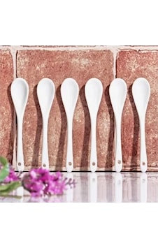 Kosova Gys31 Porselen Büyük Sade Kaşık 13cm 6 Lı