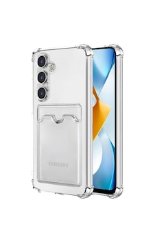 Samsung Galaxy S24 Plus Kılıf Kart Şeffaf Silikon - Şeffaf Diğer Samsung Galaxy S24 Plus Kılıf Kart Şeffaf Silikon - Şeffaf Diğer