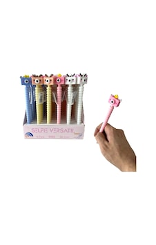 Kamera Figürlü Uçlu Kalem 0.7 Pembe Kamera Figürlü Uçlu Kalem 0.7 Pembe