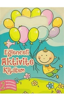 Eğlenceli Aktivite Kitabım 2 - Pembe Kitap Boyama Kitabı- Revzen Kitap