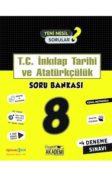8.Sınıf LGS T.C İnkılap Tarihi ve Atatürkçülük Soru Bankası- Üçgen Akademi 8.Sınıf LGS T.C İnkılap Tarihi ve Atatürkçülük Soru Bankası- Üçgen Akademi