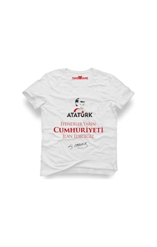 Tshirthane Atatürk Efendiler 29 Ekim Tişört Erkek Tshirt