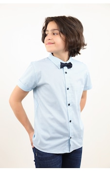 Toontoy Kids Toontoy Erkek Çocuk Komple Desenli Gömlek Yeşil Toontoy Kids Toontoy Erkek Çocuk Komple Desenli Gömlek Yeşil