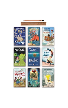 Timaş Çocuk Çantamdan Fil Çıktı - Uzaya Giden Tren - Melodi - Balino - Hayallere Uçuran Kanatlar Set 9 Kitap Timaş Çocuk Çantamdan Fil Çıktı - Uzaya Giden Tren - Melodi - Balino - Hayallere Uçuran Kanatlar Set 9 Kitap