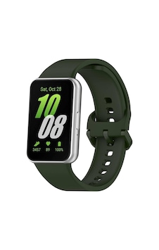 Galaxy Uyumlu Fit 3 Klasik Kordon - Haki Yeşil Galaxy Uyumlu Fit 3 Klasik Kordon - Haki Yeşil