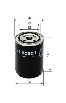 BOSCH F026407083 Yağ Filtresi Ducato Maxi 17 20 160 09- / Boxer / Jumper 3.0 Mtj BOSCH F026407083 Yağ Filtresi Ducato Maxi 17 20 160 09- / Boxer / Jumper 3.0 Mtj