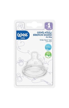Wee Baby Geniş Ağız Biberon Emziği 828 10'li Paket Wee Baby Geniş Ağız Biberon Emziği 828 10'li Paket