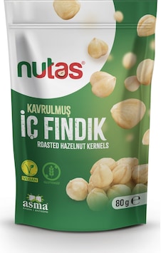 Nutas Kavrulmuş İç Fındık 80 G Nutas Kavrulmuş İç Fındık 80 G