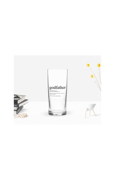 Bk Home Renkli Baskılı Godfather Baba Tasarımlı Rakı Bardağı-14 Bk Home Renkli Baskılı Godfather Baba Tasarımlı Rakı Bardağı-14