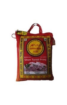 Zarrin Mehr 1121 Uzun Taneli Basmati Kokulu Pirinç 10 KG Zarrin Mehr 1121 Uzun Taneli Basmati Kokulu Pirinç 10 KG