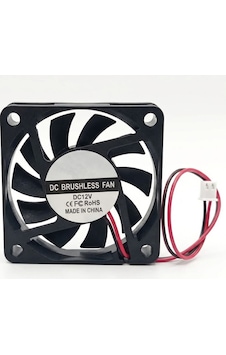 Dc 12v Fan 60x60mm 6010 6x6cm 3500rpm Soğutucu Kuluçka Ekran Kartı Cooler Peltier Printer Pc Cpu Dc 12v Fan 60x60mm 6010 6x6cm 3500rpm Soğutucu Kuluçka Ekran Kartı Cooler Peltier Printer Pc Cpu
