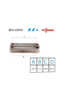 Yeni Serena-viessman Vitopent 100wh1d Plakalı Eşanjör